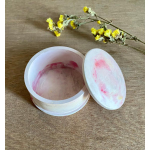 Small marble color container - Chichi's Craft